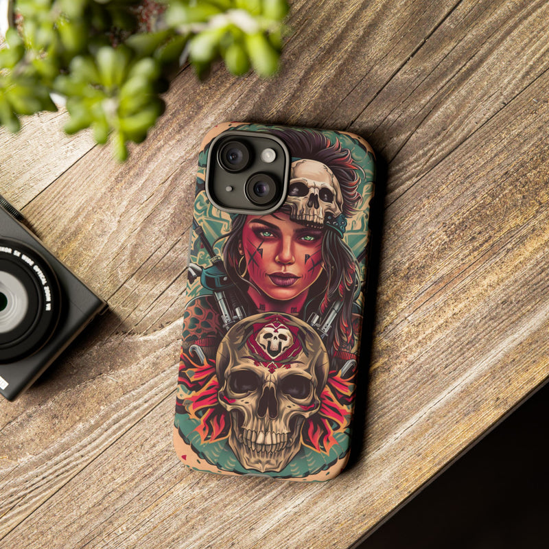 Lady Skull Tough Cases