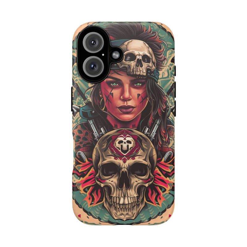 Lady Skull Tough Cases