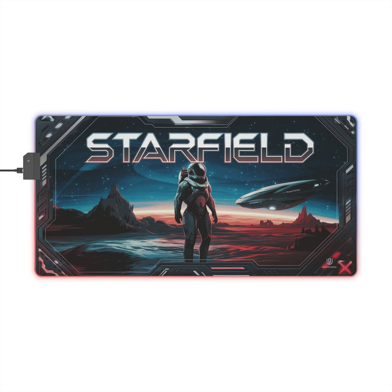 Starfiled LED Gaming Mouse Pad