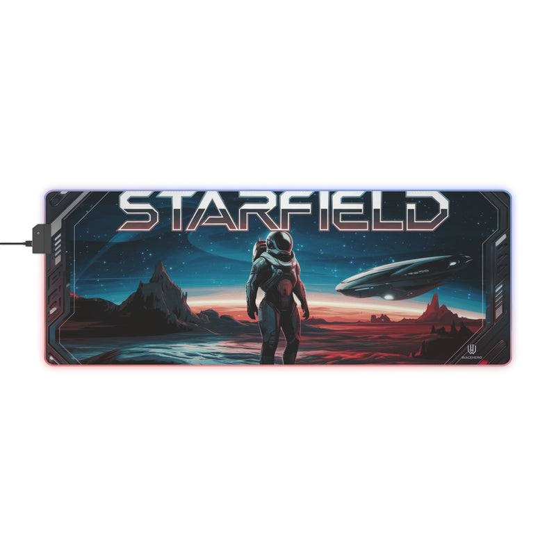 Starfiled LED Gaming Mouse Pad