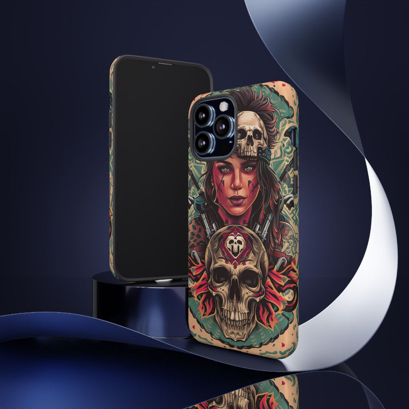 Lady Skull Tough Cases