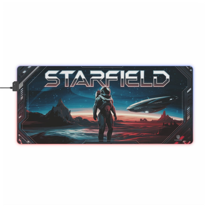 Starfiled LED Gaming Mouse Pad