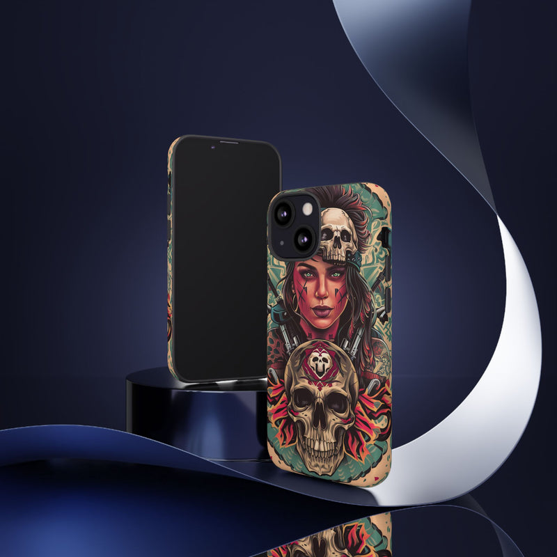 Lady Skull Tough Cases