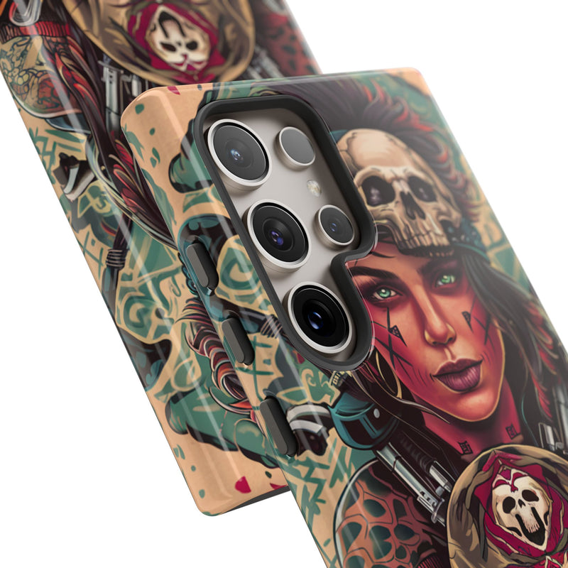 Lady Skull Tough Cases