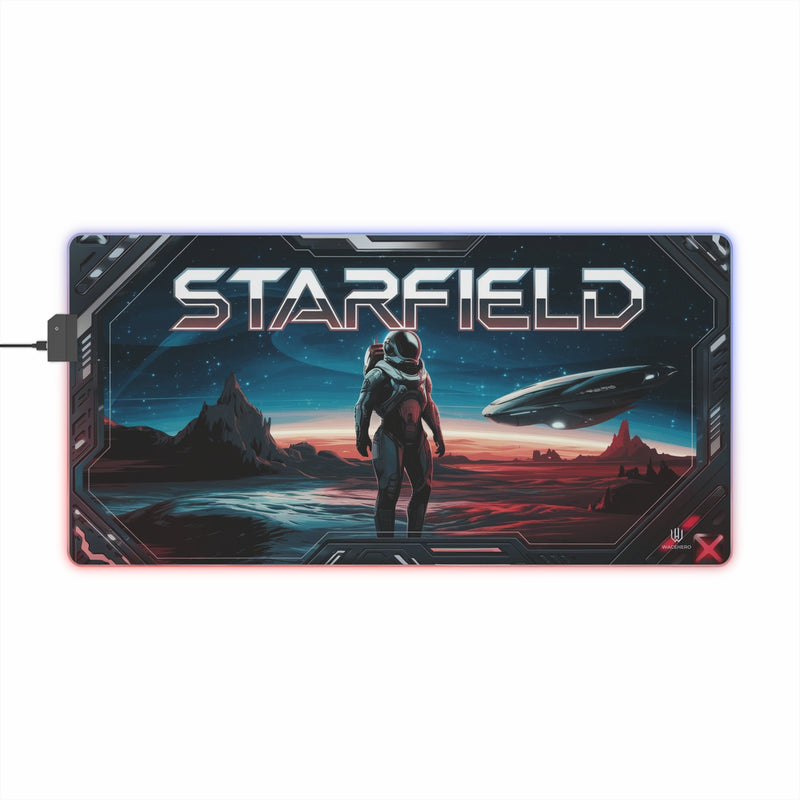 Starfiled LED Gaming Mouse Pad